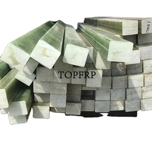 Varilla cuadrada de fibra de vidrio con resina epoxi, color verde acuático, para horno de inducción de frecuencia media - Product Image 4