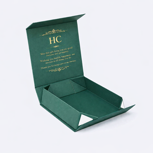 Customized Luxury Printed <b>Large</b> Foldable Magnetic Rigid Paper Packaging <b>Gift</b> <b>Box</b> for Base Custom and Clothing - Product Image 1