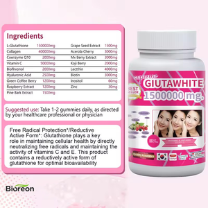 Capsules de collagène L-Glutathion et vitamine C <span class=keywords><strong>pour</strong></span> femmes, <span class=keywords><strong>pour</strong></span> une peau éclatante et un soutien beauté intense, capsules de glutathion - Product Image 4