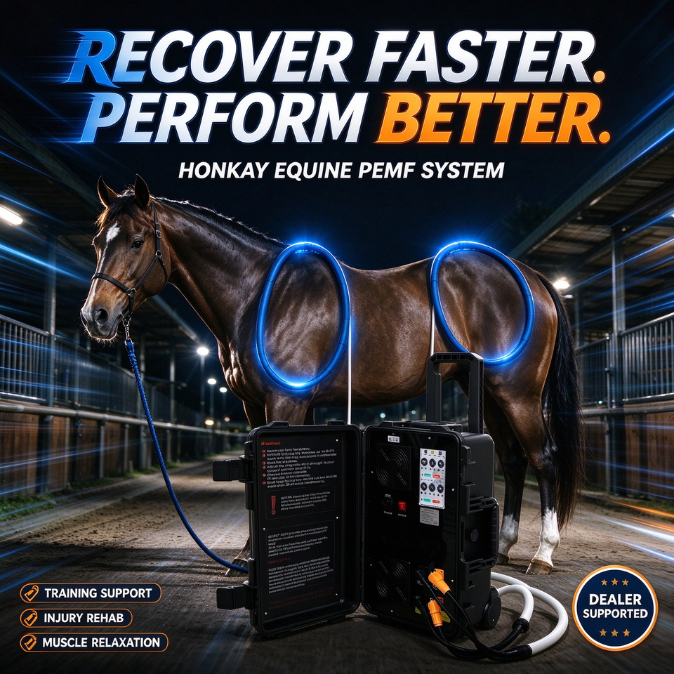 Channel Cat Stallion PEMF Horse System Dual Channel Best Selling Magnetic Field Therapy ...