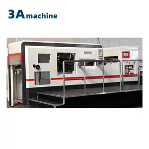 CQT-1060 with stripping die-cutting creasing machine waste stripping machine die cut die cutting machine