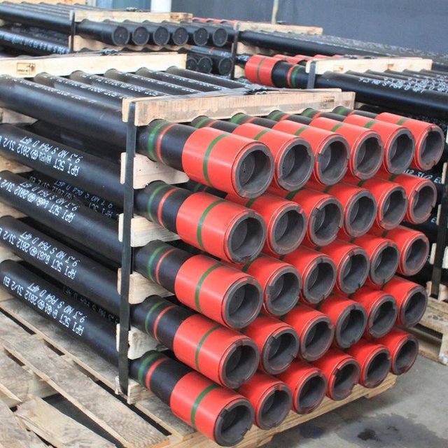 API 5CT OCTG Oil Casing Pipe J55 K55 L80 N80 P110 Q125 Steel Casing for Oil Well Drilling