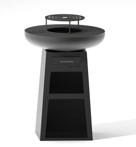 Venta Directa <span class=keywords><strong>de</strong></span> Fábrica: <span class=keywords><strong>Brasero</strong></span> <span class=keywords><strong>de</strong></span> Jardín con Estructura KD para Leña Seca y Barbacoa - Product Image 2