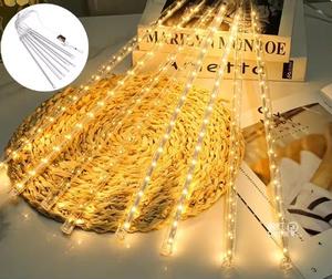 Năng lượng mặt trời LED Meteor Shower treo <span class=keywords><strong>Tree</strong></span> Lights với nhiều ống Độ dài ngoài trời không thấm nước trang trí cho Đảng kỳ nghỉ Patio - Product Image 4