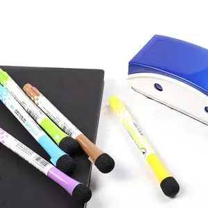 GXIN G-208 Pena Spidol Whiteboard Berwarna dengan Magnet dan Penghapus