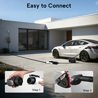 Nouveau câble d'extension de charge pour VE Type 1 32A 7KW, 7M, étanche, de Chine, pour véhicules électriques