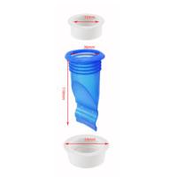 Couvercle de drain de sol en silicone bouchon flexible douche étanche anticolmatage cuisine salle de bain évier lourd crépine anti-odeur antidérapant