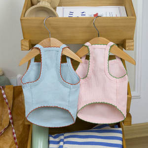 Chaleco para Perro de Poliéster Transpirable, Elegante y Bonito, con Diseño de Cocotero Rosa, <span class=keywords><strong>Ropa</strong></span> para Mascotas para Primavera y Verano - Product Image 6