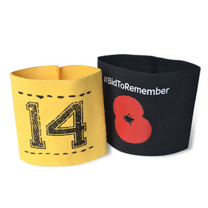 सुरक्षा खेल मनोरंजन के लिए थोक उच्च खिंचाव वाले फुटबॉल कप्तान कंधे आर्मबैंड - Product Image 1