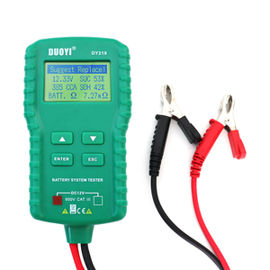 DY219 Testeur de système de batterie automobile précis et rapide, analyseur de charge - Product Image 1