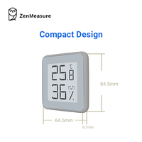 Thermomètre et hygromètre numériques ZenMeasure, testeur de réfrigérateur et de congélateur, capteur d'humidité, MHO-C402, garantie 1 an