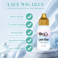 Colle pour perruque en dentelle imperméable à forte tenue, résistante à la transpiration, avec logo personnalisé, pour perruques Lace Front
