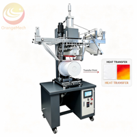 Machine d'impression par transfert thermique ORME pour films en forme d'éventail, pour la décoration de seaux de peinture en plastique