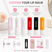 Kousen Waterdichte Natuurlijke Ingrediënten Veganistisch Roze Zonnescherm Lippenbalsem Tubes Honing Fruit Smaak Spf Bijenwas Lippenbalsem Pakket
