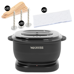 Factory Price Waxkiss DIY Candle Making Kit with Wax Melter, Cotton Wicks, Wooden Holders, Wick <b>Stickers</b> for Christmas <b>Easter</b> - Product Image 1