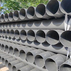 Tubería de <span class=keywords><strong>PVC</strong></span> de 90, 110 y 160 mm, 4, 6 y 8 Pulgadas, ASTM D1785 SCH 80, PN16, Alta Presión, para Uso Industrial y Químico, Resistente a la Corrosión, <span class=keywords><strong>PVC</strong></span> Rígido - Product Image 2