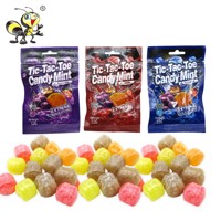 Bonbons ronds à la menthe, saveur fruitée, pour une haleine fraîche, en gros, personnalisables (OEM/ODM), snacks décontractés