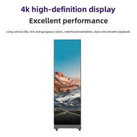 Écran d'affichage LED résistant aux chocs, étanche, couleur pleine, modèle CX-P2.5, luminosité 500 cd, 98304 points, pour supermarchés et magasins en intérieur
