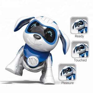 Nuevo diseño lindo mascota eléctrica hablando <span class=keywords><strong>Robot</strong></span> perro interactivo educativo niños cumpleaños regalo Control remoto <span class=keywords><strong>Robot</strong></span> perro Juguetes - Product Image 4