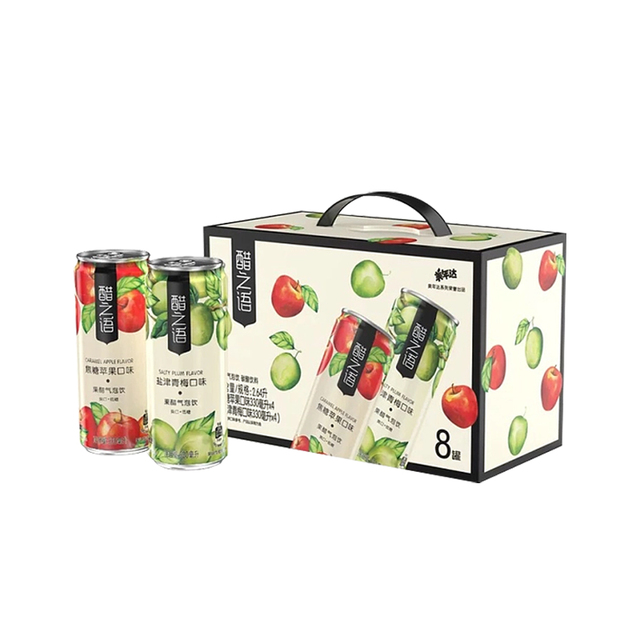 24-Pack Custom Printed Rigid Cardboard Shipping Paper Boxes Recyclable Corrugated Sponge for Juice Beer Drink Other Beverages