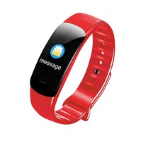 Gelang Pintar Android C1 Plus Sport dengan Layar TFT, Pedometer, Tahan Air IP67, Mendukung Berbagai Bahasa