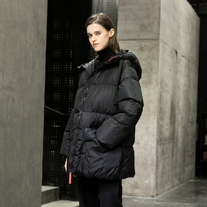 Top qualité nouveau Design dames noir chaud plus longue Parka <span class=keywords><strong>veste</strong></span> femmes <span class=keywords><strong>grande</strong></span> <span class=keywords><strong>taille</strong></span> <span class=keywords><strong>grande</strong></span> poche impression doublure femmes bouffante <span class=keywords><strong>veste</strong></span> - Product Image 2