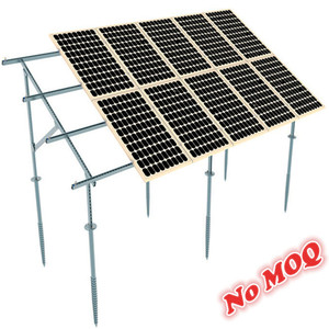 <span class=keywords><strong>2021</strong></span> TOP Supplier Aluminium Ground Solar Railings  Bracket <span class=keywords><strong>PV</strong></span> Support Solar Mounting Structure Stand  Clamp Racking  Z19 - Product Image 1