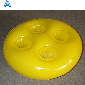 Portavasos inflable de PVC, portavasos de plástico para piscina, flotador de agua para el verano, enfriador de bebidas y cerveza - Product Image 4