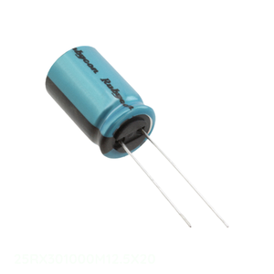 Condensateur radial 25V 1000µF 20% 25RX301000M12.5X20 à trou traversant en aluminium - Product Image 1