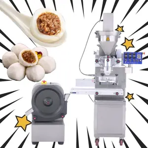 Máquina comercial totalmente automática para albóndigas, máquina para hacer bolas de queso brasileño, bolas de pescado, bolas de carne, máquina incrustante