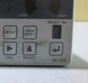 Instrument de mesure d'électricité statique KEYENCE SK-200 SK200 d'occasion - Product Image 4
