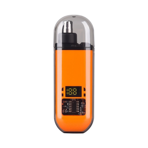 เหมาะสำหรับผู้ชาย เครื่องตัดขนจมูกแบบชาร์จ USB แบบพกพา ดีไซน์ขนาดเล็กกะทัดรัด ชาร์จเร็ว - Product Image 1