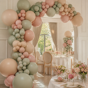 Palloncini Decorativi in Lattice Retrò di Vari Colori per Feste di Compleanno, Matrimoni e Natale - Product Image 5