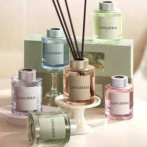 Wholesale Clear Empty Luxury Large Glass Aroma Bottle 50ml 100ml 150ml 200ml <b>Reed</b> <b>Diffuser</b> Bottle for Home Decorative - Product Image 4