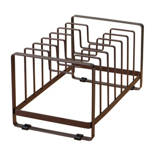 Ripai Pot Lid Rack 7 Tier Wrought Iron Quick Dry <b>Kitchen</b> <b>Storage</b> For Countertop - Product Image 2