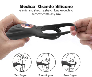 Funda de Silicona para Pene, Anillo Vibrador para Pene Grande, Juguete Sexual para Hombre, Gran Venta - Product Image 4