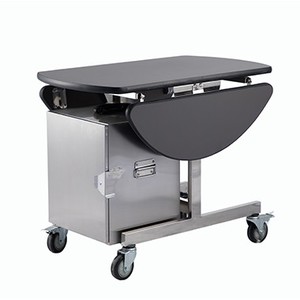 Chất lượng tốt khách sạn phòng khách dịch vụ thực phẩm xe đẩy với ba Bảng điều khiển HPL bảng <span class=keywords><strong>Top</strong></span> khách sạn tự chọn Bảng - Product Image 1