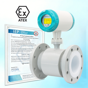 4インチDN100瀝青スラリーフランジ接続磁気流量計、排水用電磁流量計 - Product Image 2