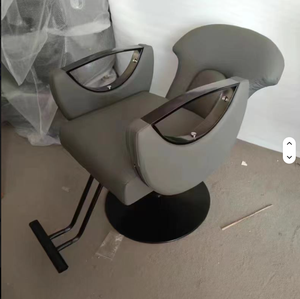 Fauteuil de Barbier Inclinable Doré, Mobilier de Salon de Beauté Moderne le Plus Populaire, Chaise de Coiffure pour Barbier - Product Image 4