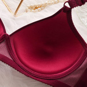 FF3026 Sexy Minimizador Mujeres Señoras Niñas Tallas grandes Sujetador Cómodo Rhinestone Soporte inalámbrico Sujetador Push up para mujeres - Product Image 3