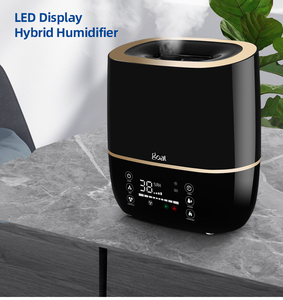 Warm Cold Mist 5L LED Smart <strong>Hybrid</strong> Portable <strong>Diffuser</strong> Smart Car air <strong>Humidifier</strong> with Backlight GO-2845