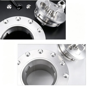 Réservoir de récupération d'huile carré robuste de <span class=keywords><strong>5</strong></span> gallons en aluminium anti-explosion pour véhicules de course et routiers - Product Image 2