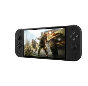 Console di Gioco Portatile G90 con Schermo <span class=keywords><strong>da</strong></span> 7 Pollici, 4GB, 19000 Giochi, Linux, Batteria <span class=keywords><strong>da</strong></span> 4000mAh, 1GB RAM DDR3, Videogiochi HD, Regalo di <span class=keywords><strong>Natale</strong></span> - Product Image 2