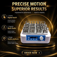 Agitateur orbital à moteur CC sans balais HAIJU LAB MPS-20, contrôlé par microprocesseur, avec écran LCD et minuterie, mélangeur de laboratoire multi-positions