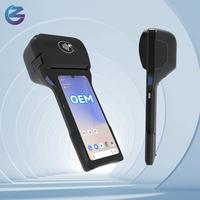 Z93 Android 14.0 POS de Una Sola SIM con Escáner de Código de Barras, NFC, Bluetooth e Impresora Térmica para Supermercado
