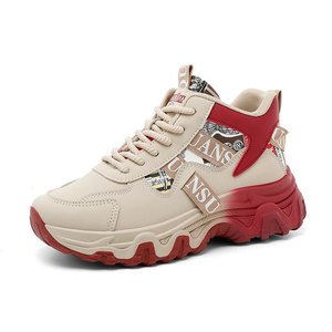 Baskets montantes pour femmes, collection Automne Printemps Été 2026, rehaussantes à semelle épaisse - Product Image 5