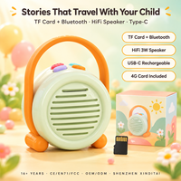 Machine à histoires pour la classe, bibliothèque audio pour enfants, carte TF, lecteur éducatif 600 mAh, jouet
