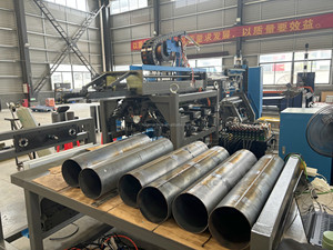 Ligne de production de soudage à rouleaux entièrement automatique HOGI, adaptée au traitement des tôles, aux conduits de ventilation et aux cheminées - Product Image 5