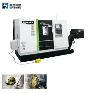 Iht521 nhỏ CNC nghiêng giường quay trung tâm máy tiện