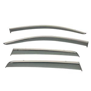 Accessoires de voiture pour Mitsubishi Outlander 2013-2020, déflecteur de vent, 6 pièces, visière de fenêtre, pare-soleil, pare-pluie - Product Image 1